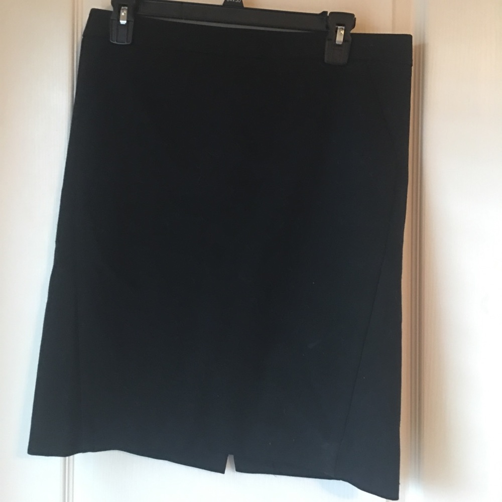 Black pencil skirt